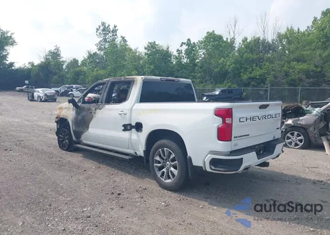 2020 Chevrolet Silverado 1500 4Wd Short Bed Rst/4Wd Standard Bed Rst из США, поврежденный, VIN 1GCUYEET7LZ377385